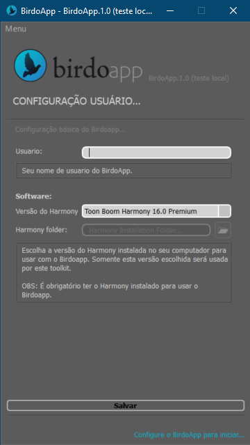 "interface config user"